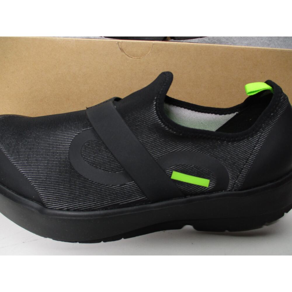 Oofos Oomg Slip On Recovery Shoes Black/Gray Fibre Shoes Mens Sz 10.5 - Picture 3 of 8